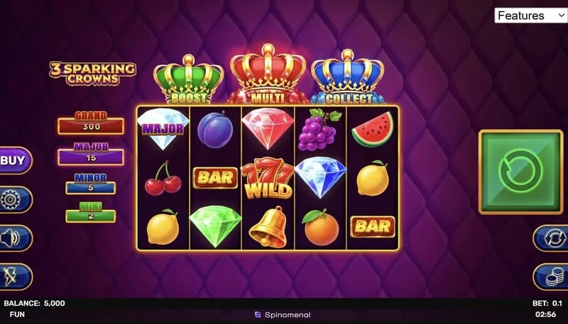 3 Sparking Crowns màn hình trò chơi
